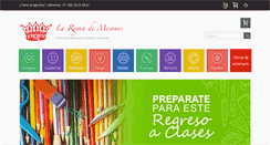Desktop Screenshot of lareynademesones.com.mx